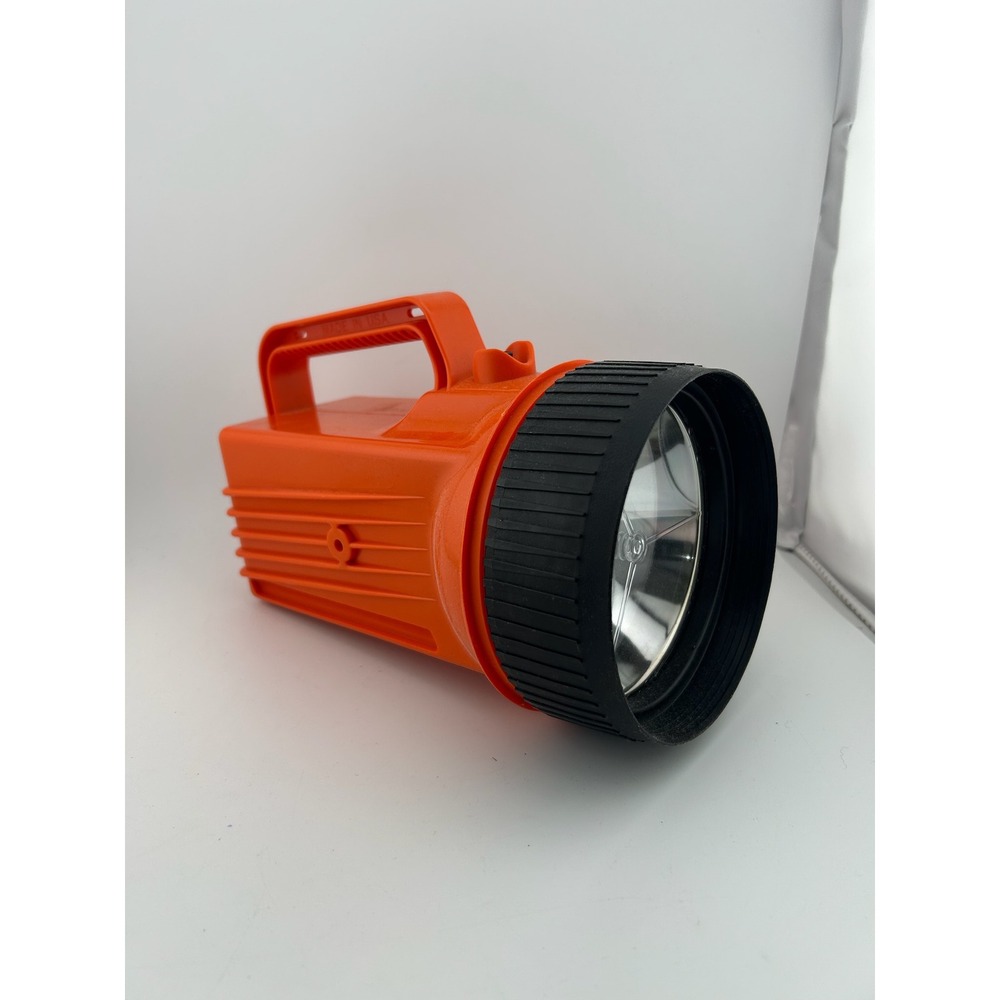 Bright Star Industries 6V 2206 Orange‎ Heavy Duty Industrial Flashlight USA Made